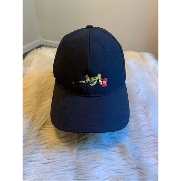 Disney X Adidas Golf Pluto Black Baseball Hat Cap Strapback Adjustable OSFM - Picture 1 of 7